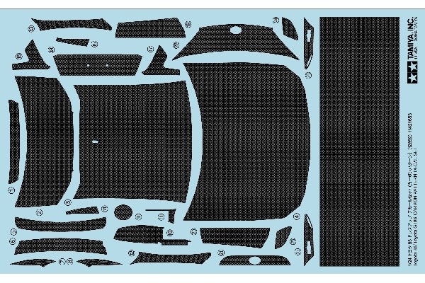 Tamiya 1/24 Toyota 86/GT86 Forgasserklistremerke