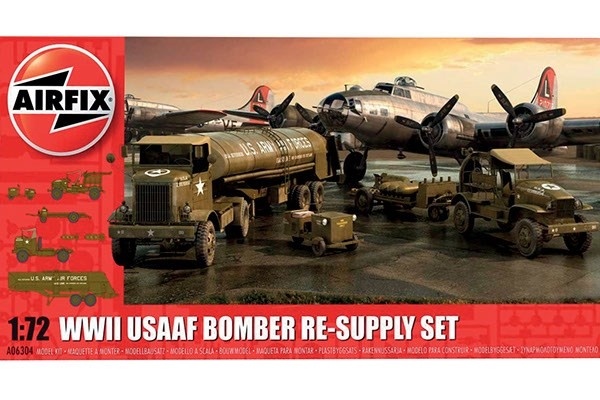 Airfix USAAF 8TH Airforce Bomber Resupply-sett