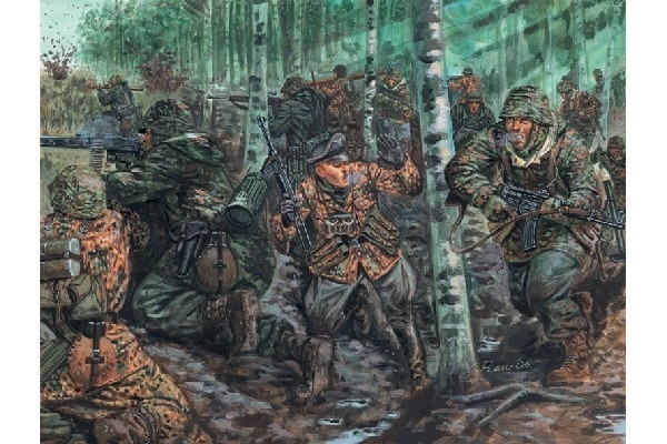 Italeri 1:72 WWII-TYSKE ELITETROPPER