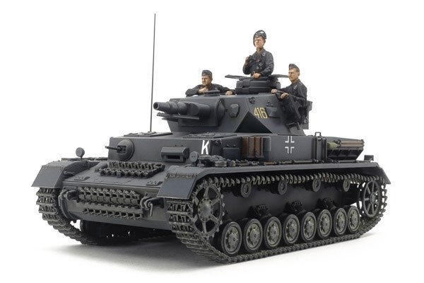 Tamiya 1/35 Tysk stridsvogn Panzerkampfwagen IV Ausf.F