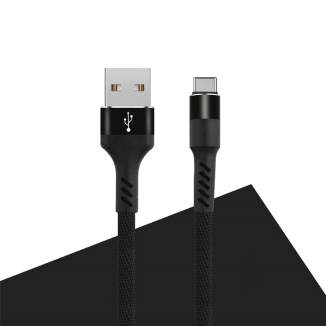 MXUC-01 USB-C-kabel (2A) for hurtiglading, svart