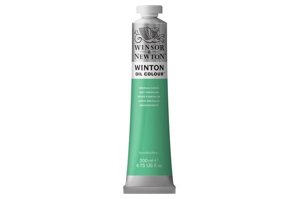 WINTON OIL COL 200 ml Smaragdgrønn (18) 241