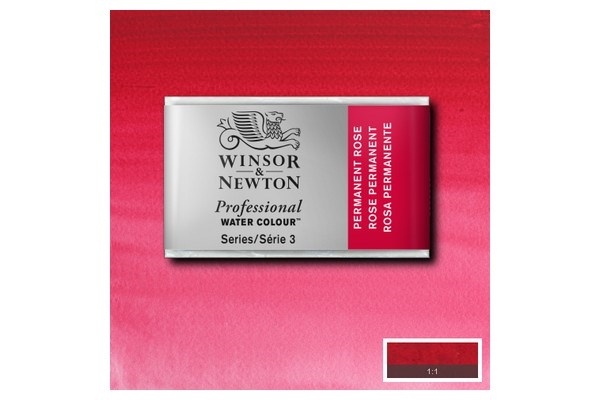 Prof Water Colour Pan/W Perm Rose 502