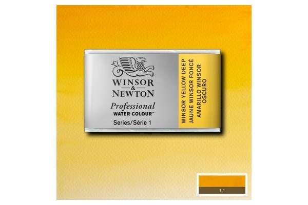 Winsor Prof Water Colour Pan/W Yell Dp 731