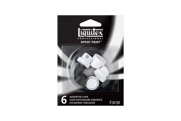 Liquitex Dyser 6 ass. (2xstan, 2xpink Fat, 2xsuper skinny)