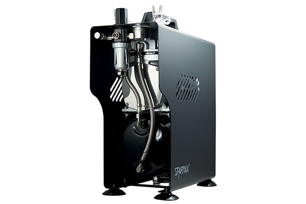 Airbrush-kompressor, 23-28 lpm, 60psi, TC-610H+