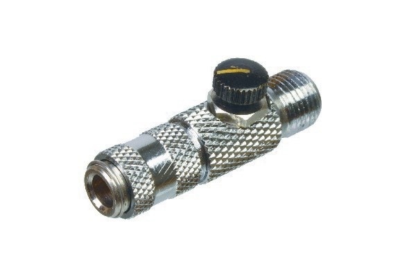 Hurtigkobling med regulator, hunn, 1/8