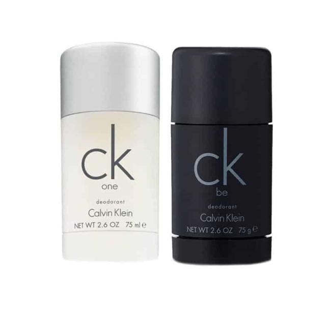 Calvin Klein Calvin Klein 2-pk CK One + CK Be Deostick 75 ml