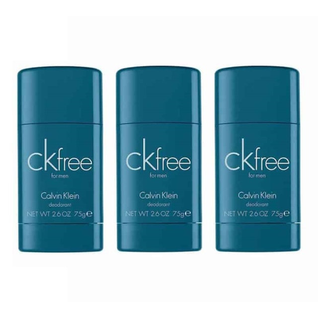 Calvin Klein Calvin Klein 3-pk CK Free Deostick 75ml