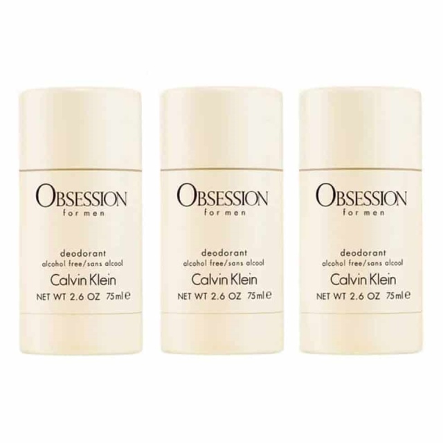 Calvin Klein Calvin Klein 3-pk Obsession For Men Deostick 75ml
