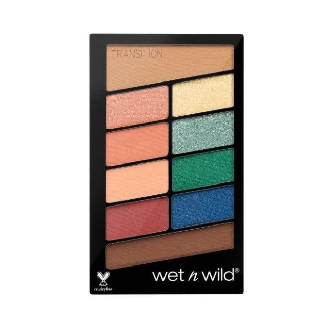Wet n Wild Colour Icon Eyeshadow Palette med 10 paletter - Stop Playing Safe
