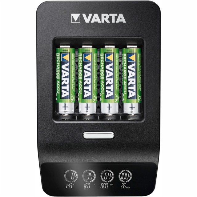 Varta LCD Ultrahurtiglader AA/AAA inkl. 4xAA