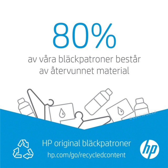HP 304 2-pakning med originale blekkpatroner i svart/tri-farge 2 stk