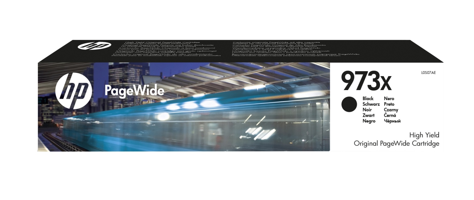 HP 973X blekkpatroner Original høy (XL) ytelse i svart