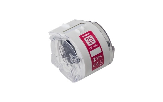 Brother CZ-1004 etikettbånd Hvit