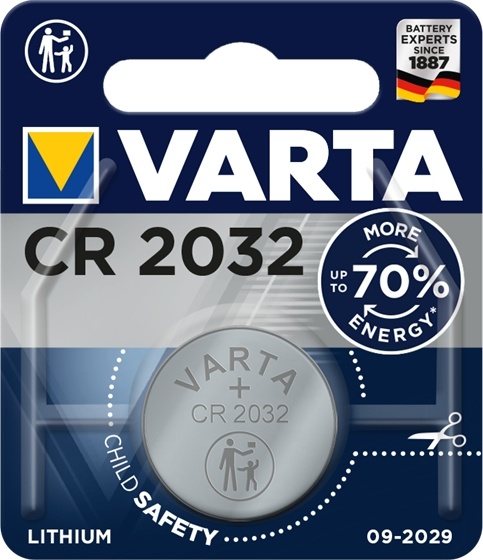 Varta CR2032 litiumbatteri til engangsbruk