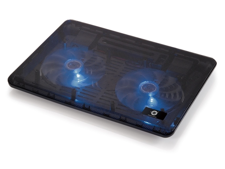 Conceptronic CNBCOOLPAD2F kjøleputer for bærbare datamaskiner 43,2 cm (17") Svart