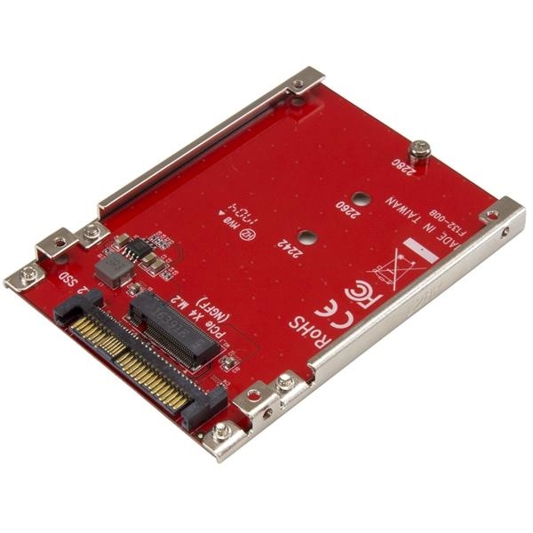 StarTech.com M.2-stasjon til U.2 (SFF-8639) vertsadapter for M.2 PCIe NVMe SSD-er