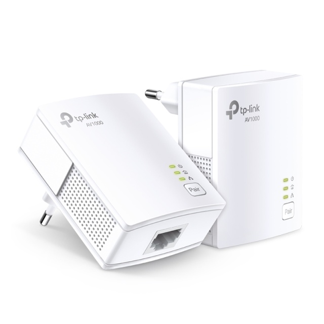 TP-LINK TL-PA7017 KIT 1000 Mbit/s nettverkstilkoblet (Ethernet) Hvit 2 stk
