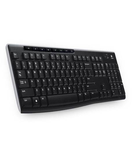 Logitech K270 Keyboard RF Wireless QWERTY Svart
