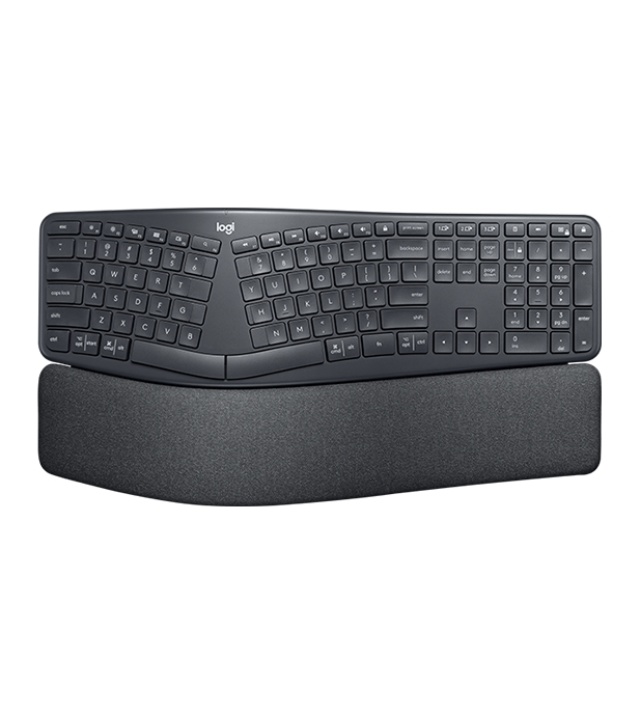 Logitech Ergo K860 Keyboard Wireless RF + Bluetooth QWERTY Nordic Black