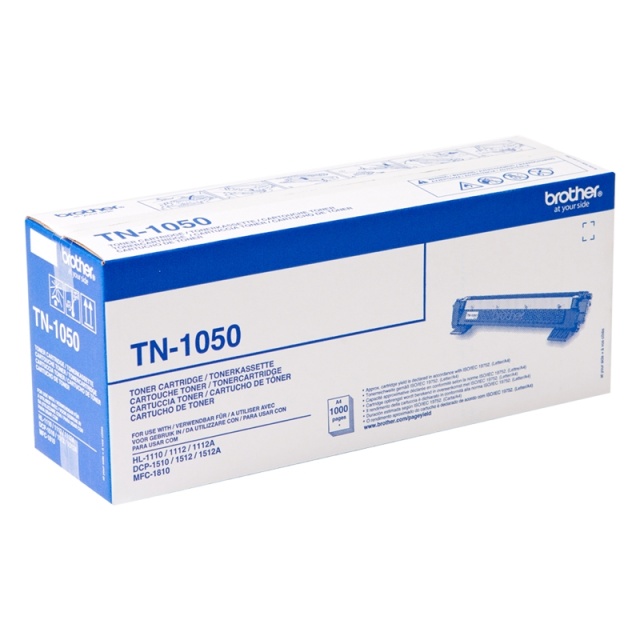 Brother TN-1050 Tonerkassett 1 stk Original svart