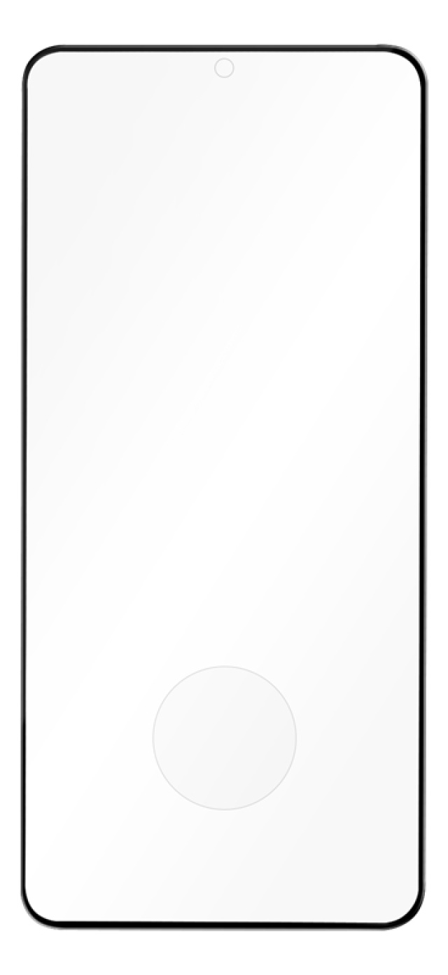 DELTACO skjermbeskytter, Samsung Galaxy S21+, 2,5D full dekning