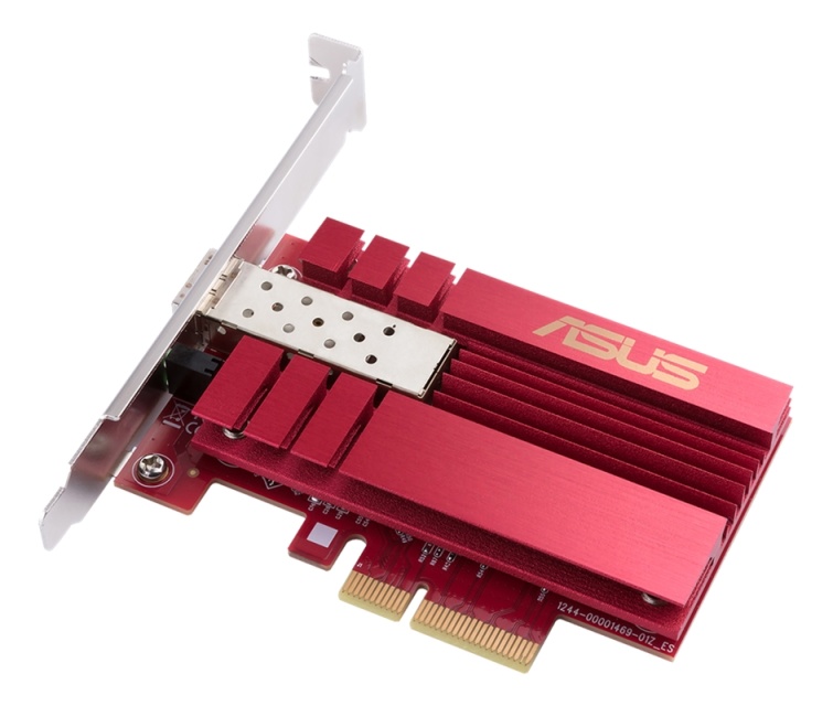 Asus XG-C100F PCI Express 10-Gigabit SPF+ PCIe-nettverksadapter