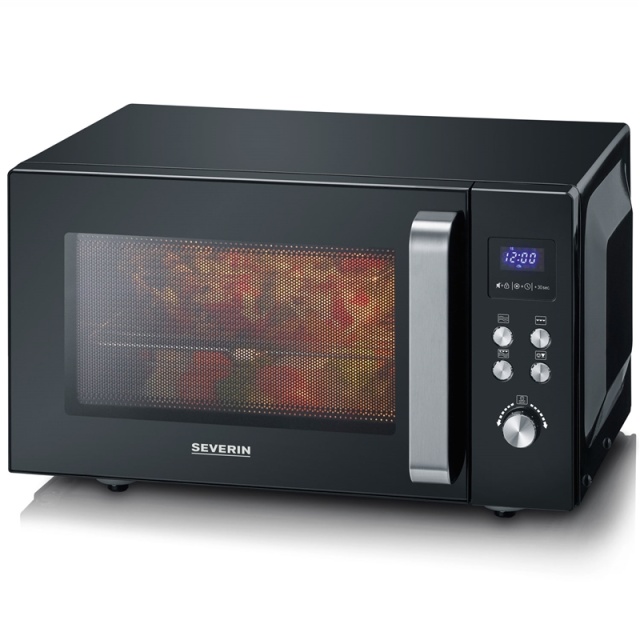 Severin Mikrobølgeovn 25L 900W glasskeramisk bunnplate MW7763