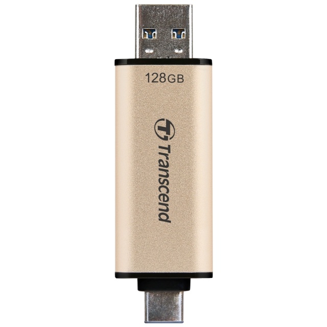 Transcend USB-minnepinne JF930C 2-i-1 (USB3.2/USB-C) 128 GB