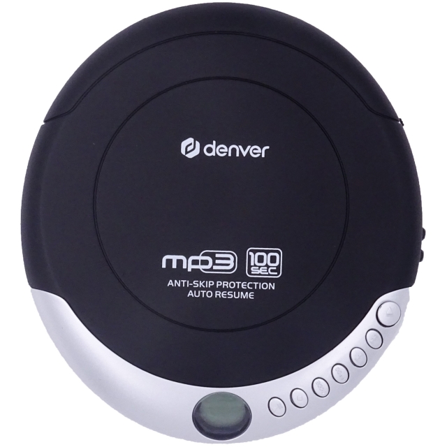 Denver Discman. Gjenoppta og anti-sjokkminne.