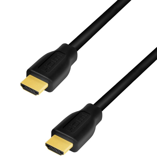 LogiLink HDMI-kabel Premium høyhastighets 4K/60 Hz, 5 m