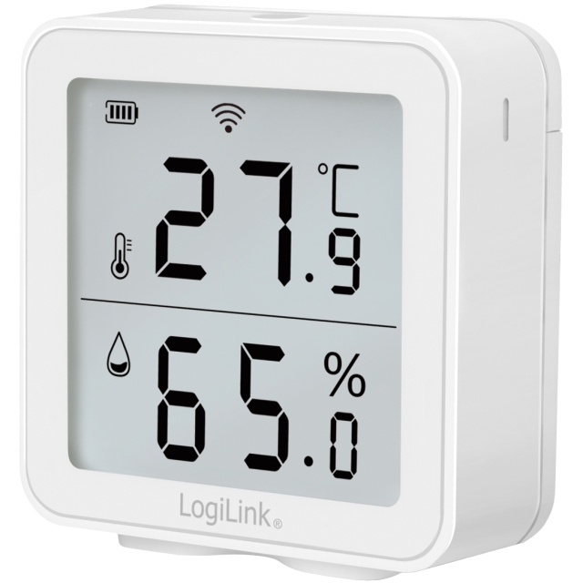 LogiLink Smart temperatur- og fuktighetssensor Wifi Tuya
