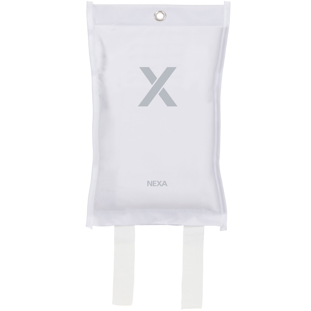 Nexa FB-120 VMD Brannteppe Silikon Hvit 120x120 cm