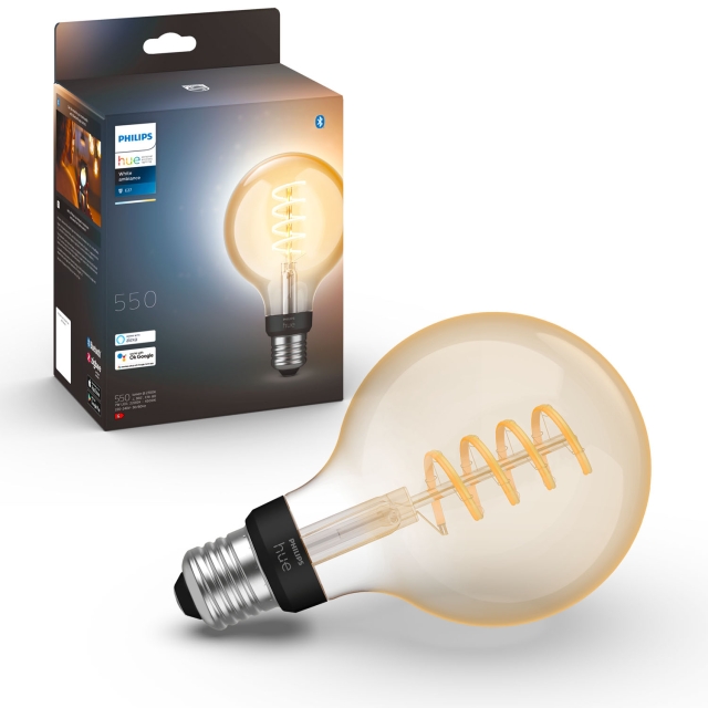 Philips Hue White Ambiance Filament E27 G93 Globe