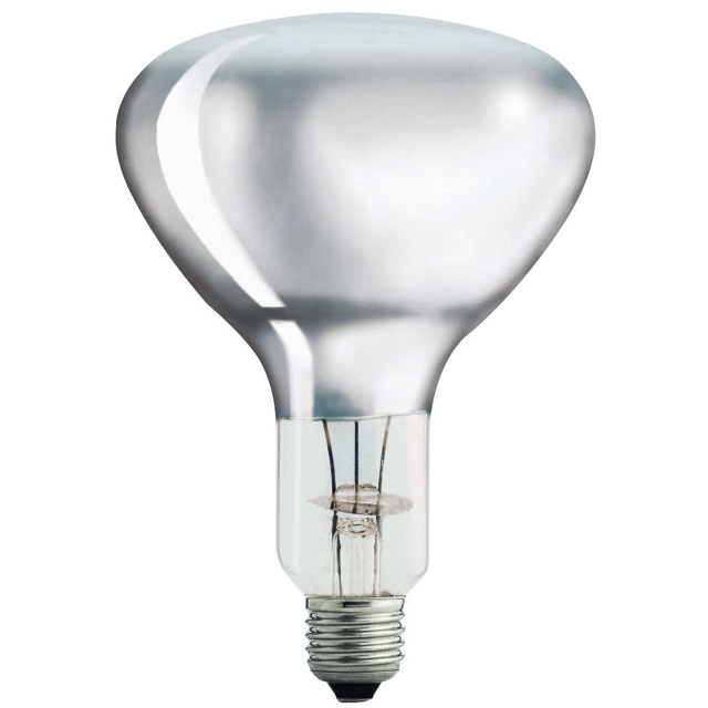 Philips Varmelampe Rød BR125 IR 250W E27 230-250V Rød