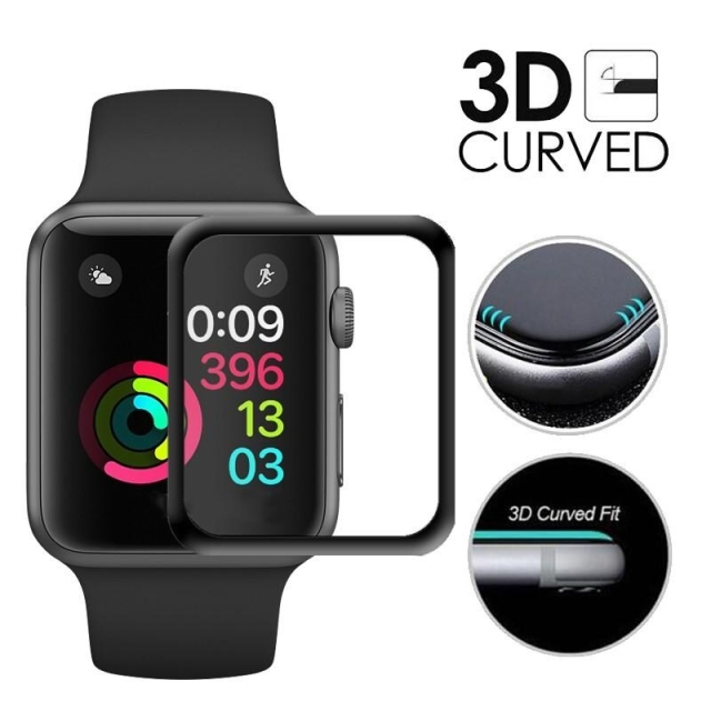 3D-skjermbeskytter til Apple Watch 4 (44 mm)