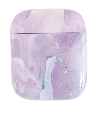 Beskyttelsesetui for Apple Airpods, lilla