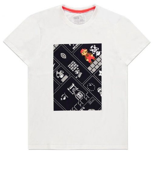 Difuzed 8Bit Super Mario Bros T-skjorte, M