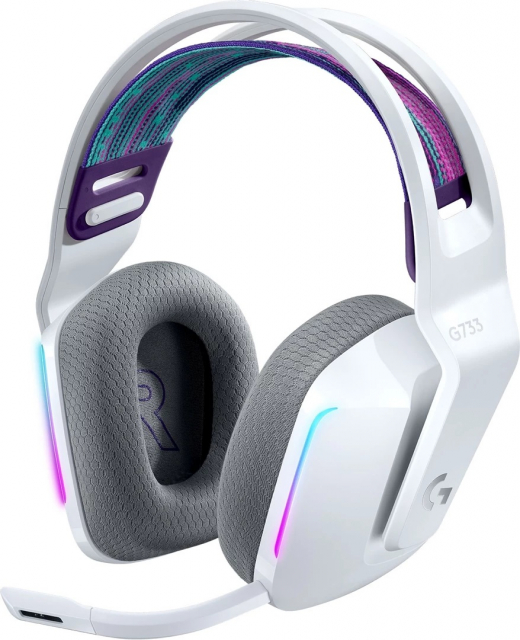Logitech G733 Lightspeed trådløst RGB-hodesett