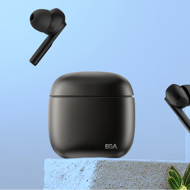 ET05 True Wireless Bluetooth-hodetelefoner, svart