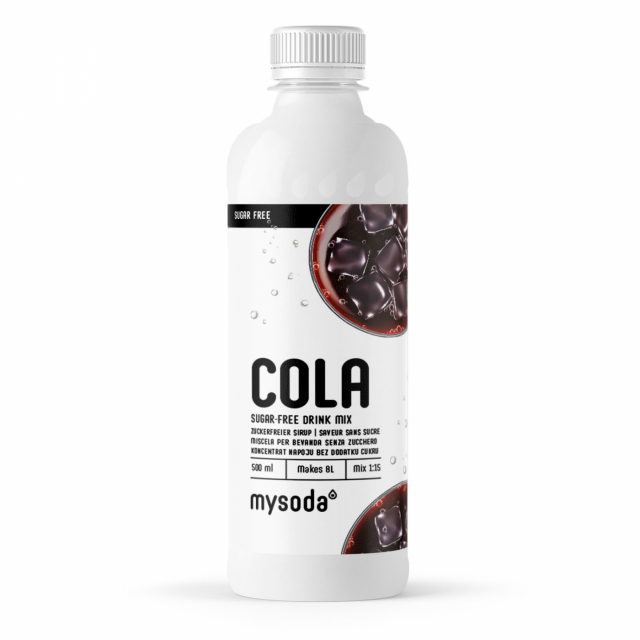 Mysoda Cola sukkerfri 500 ml - gir 8 liter drikke