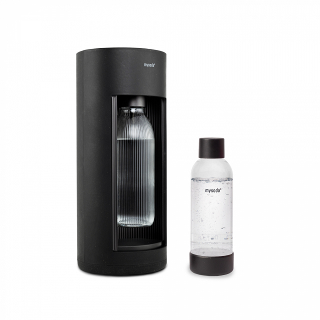 Mysoda Glassy kullsyremaskin, svart