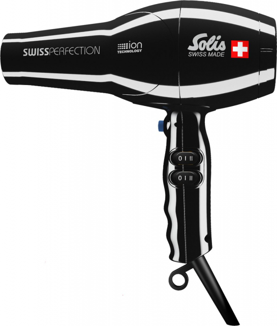 Solis Swiss Perfection 440 Black Hårføner