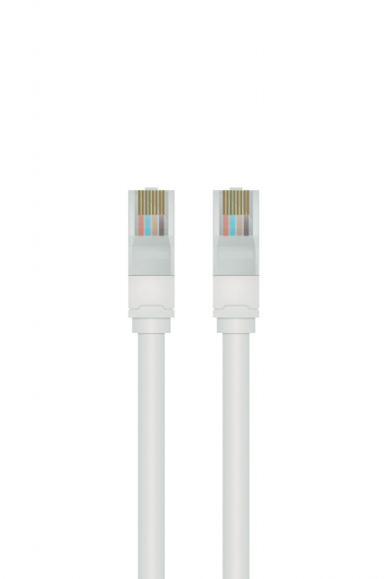 QNECT UTP-patchkabel CAT 5e, 1 m, hvit