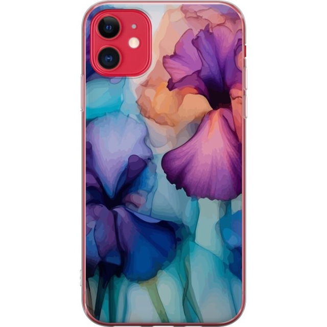 Mobildeksel til Apple iPhone 11 med Magiske blomster motiv