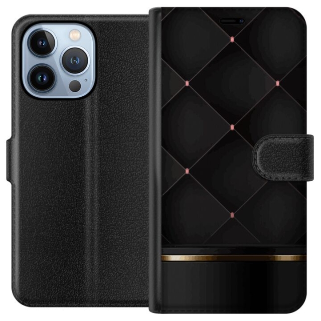 Lommeboketui til Apple iPhone 13 Pro med Luksuslinje motiv