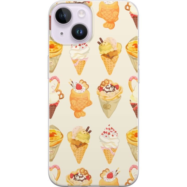 Mobildeksel til Apple iPhone 15 Plus med Glassig motiv