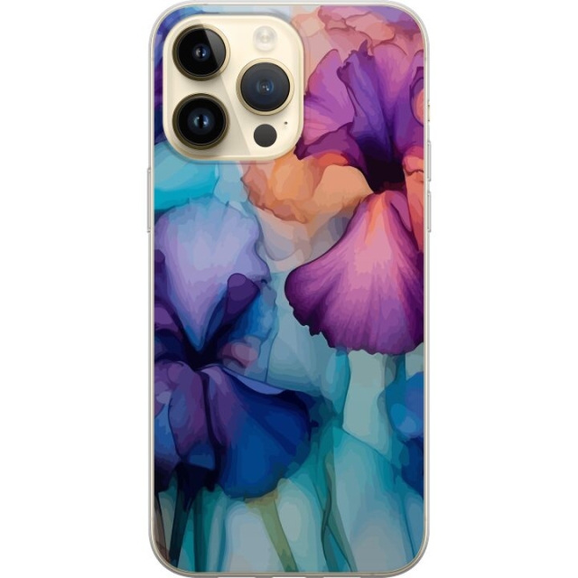 Mobildeksel til Apple iPhone 15 Pro Max med Magiske blomster motiv