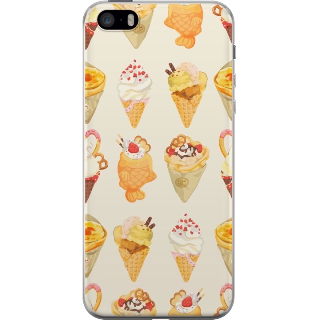 Mobildeksel til Apple iPhone 5s med Glassig motiv